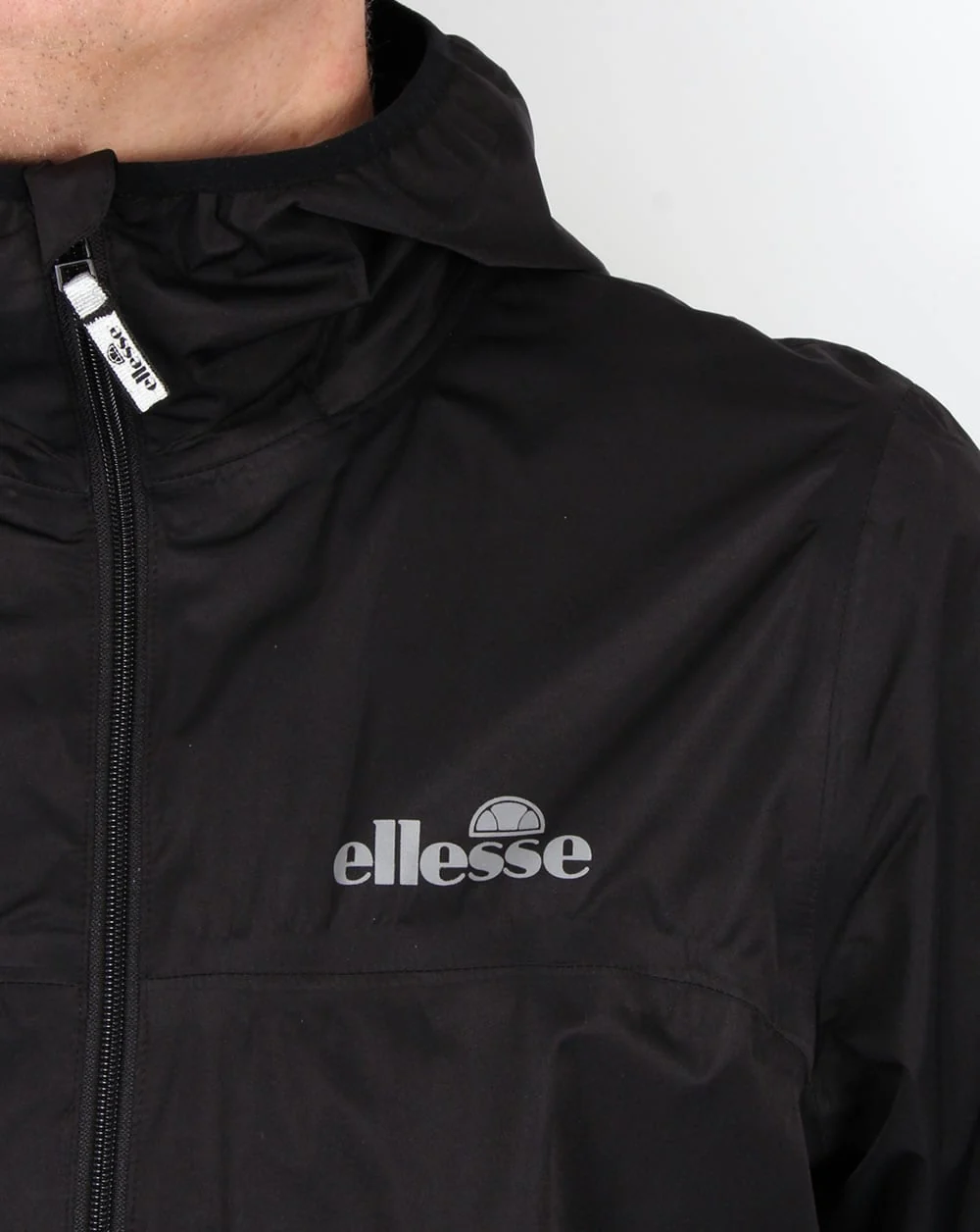 Ellesse Comabbio Rain Jacket Black - Image 2