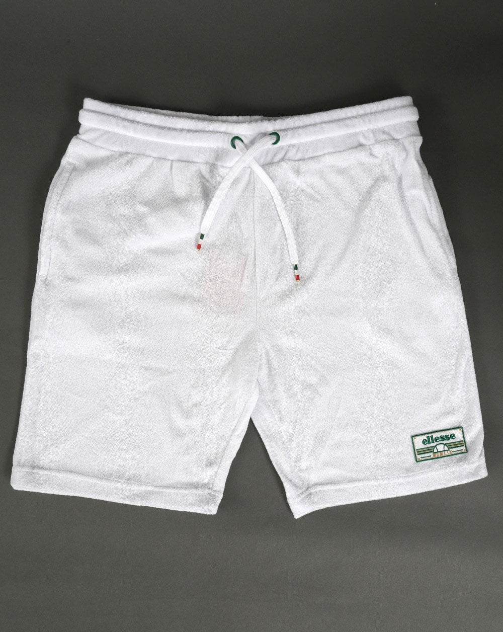 Ellesse Diavola Towelling Shorts White