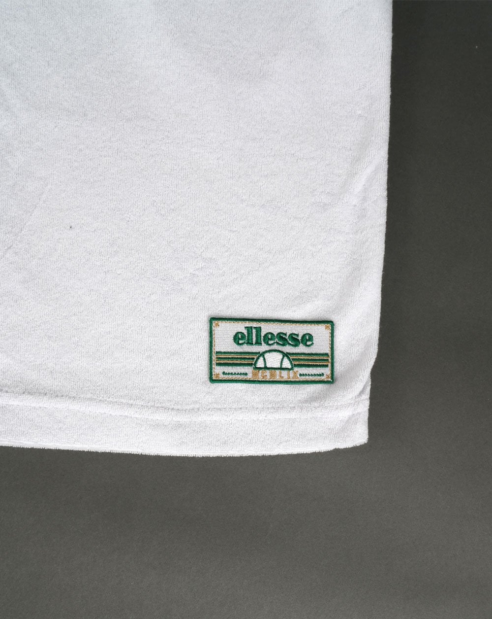 Ellesse Diavola Towelling Shorts White - Image 2