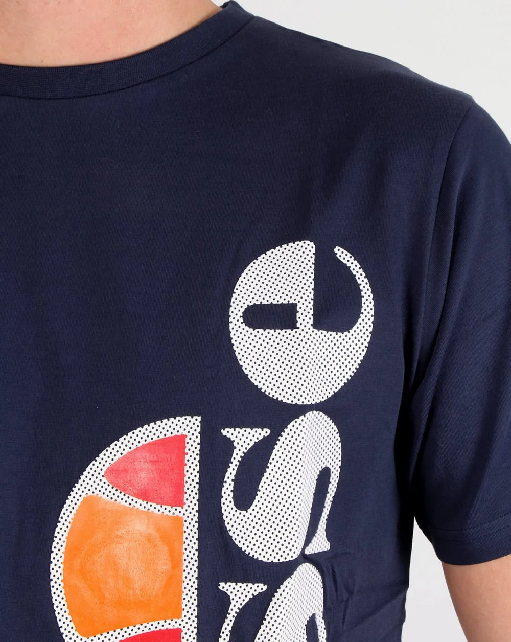 Ellesse Fissore Logo T-shirt Navy - Image 2