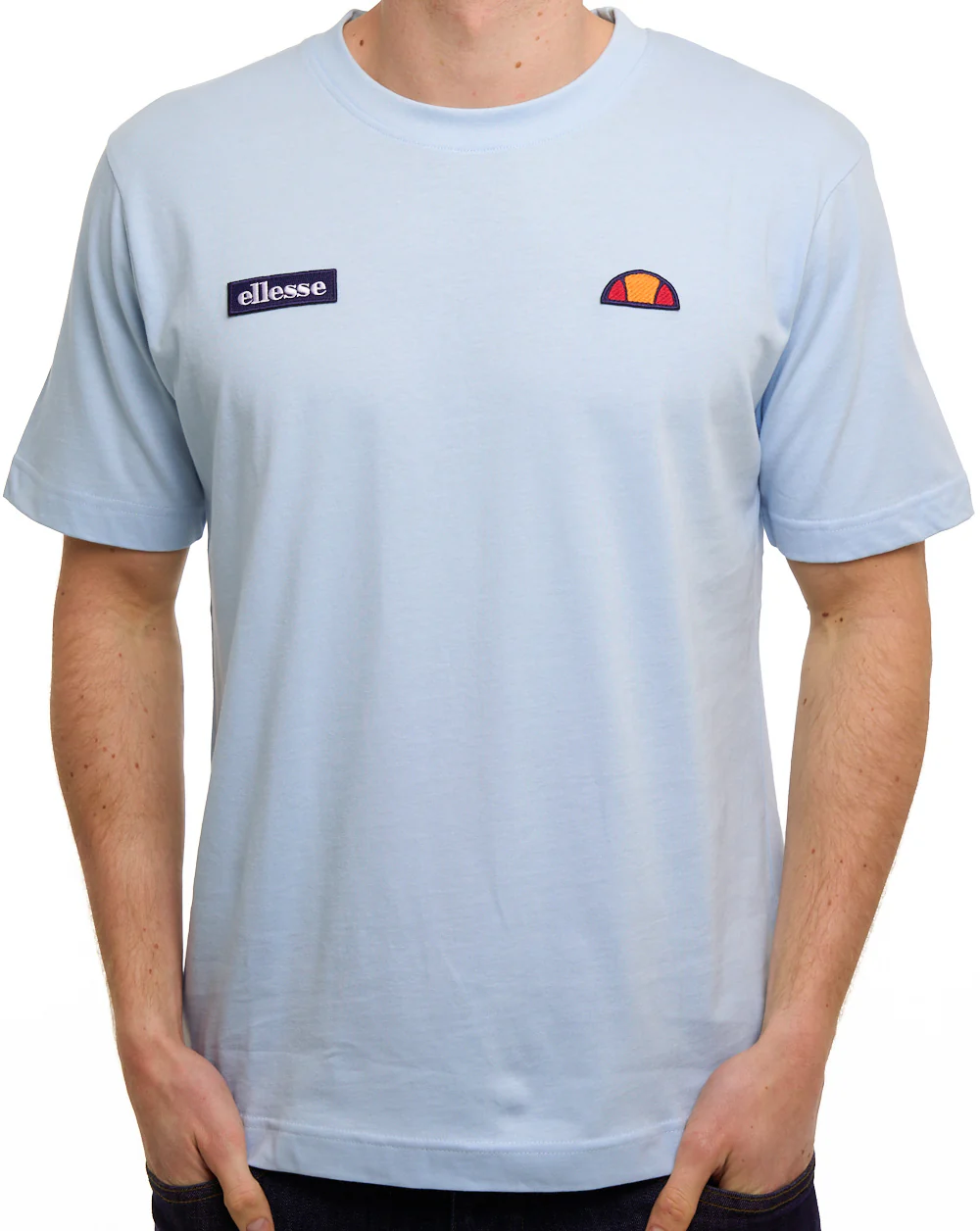 Ellesse Floran T Shirt Washed Sky Blue - Image 2