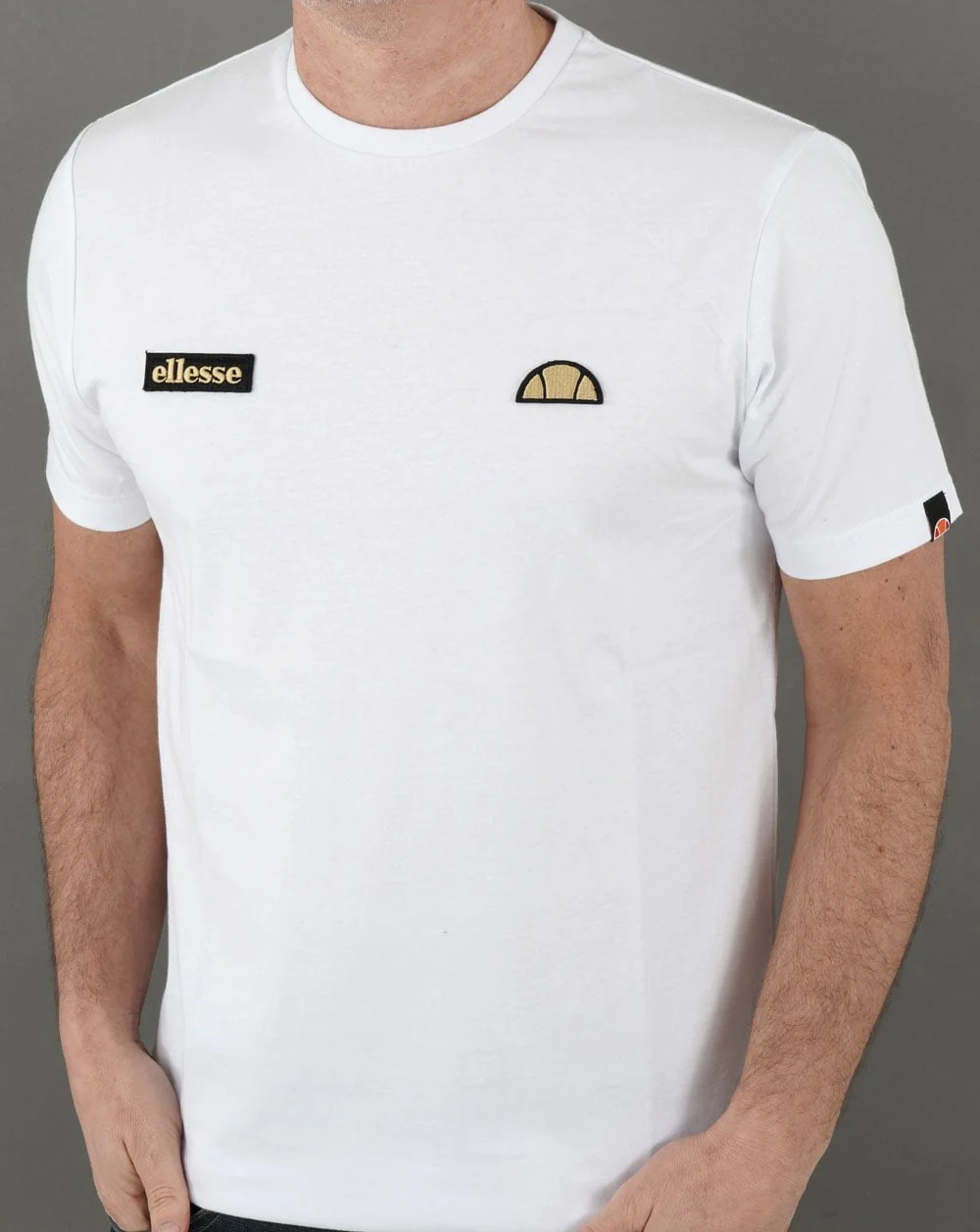 Ellesse Floran T Shirt White/Gold