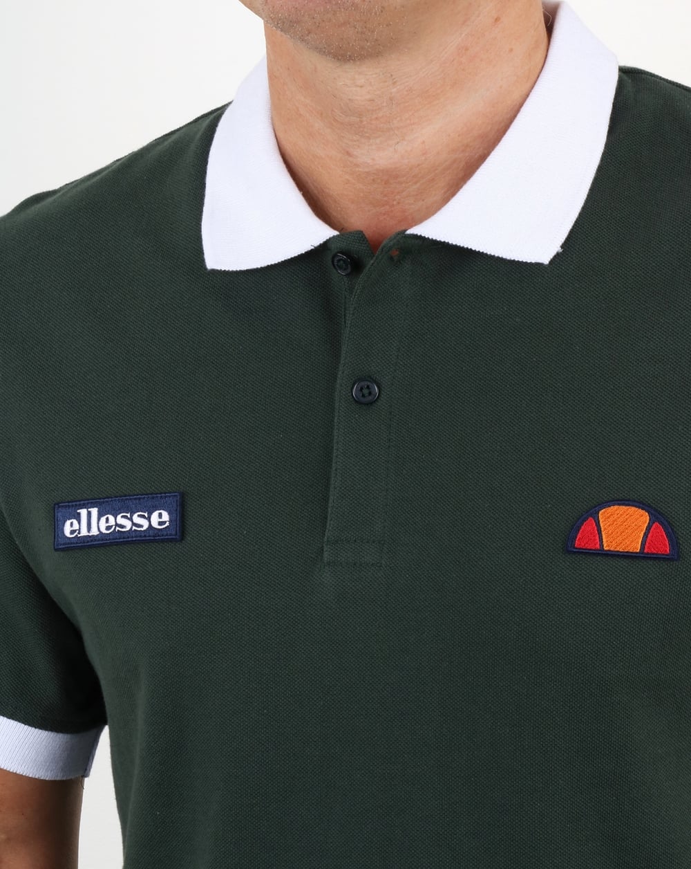 Ellesse Lessepsia Polo Shirt Green - Image 2