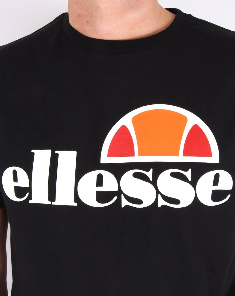 Ellesse Logo T Shirt Black - Image 2