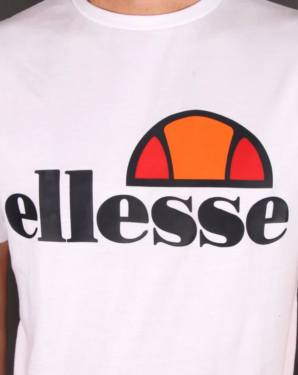 Ellesse Logo T Shirt White - Image 2
