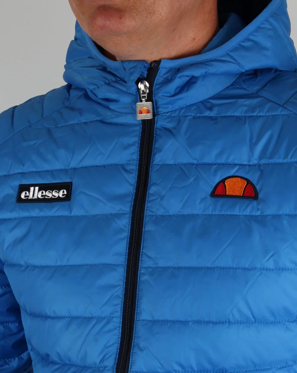 Ellesse Lombardy Bubble Jacket Fresh Blue - Image 2