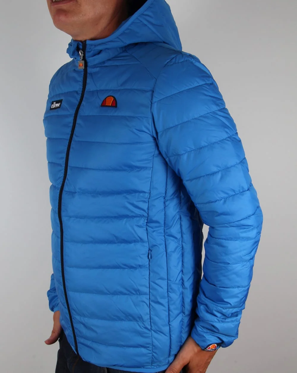 Ellesse Lombardy Bubble Jacket Fresh Blue - Image 3