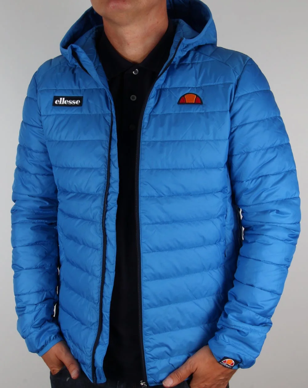 Ellesse Lombardy Bubble Jacket Fresh Blue - Image 4