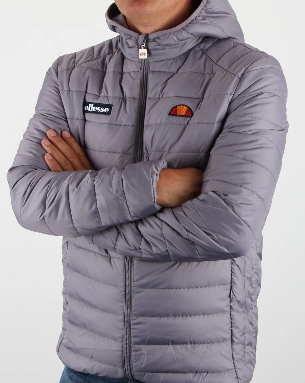 Ellesse Lombardy Jacket Minimal Grey - Image 2