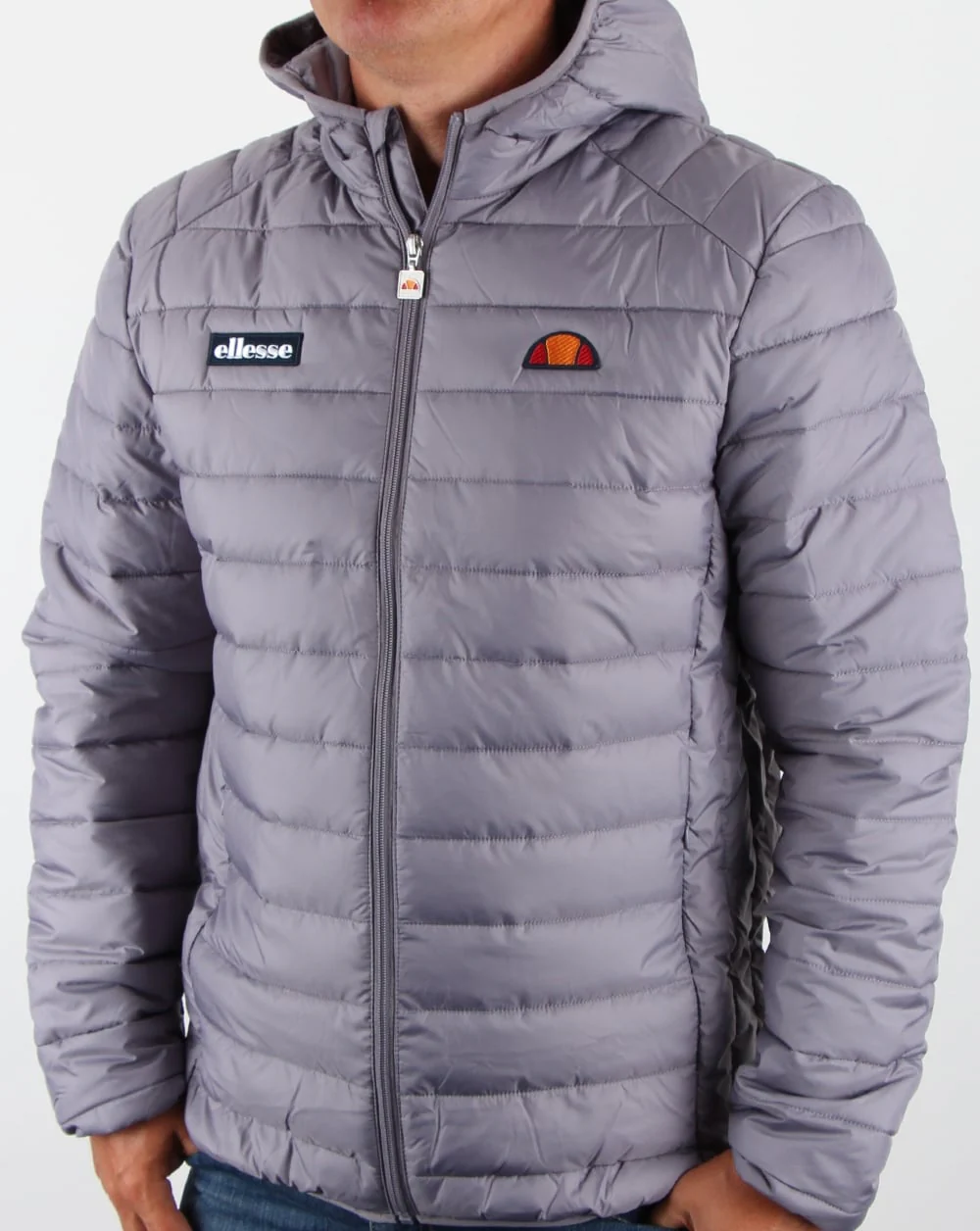 Ellesse Lombardy Jacket Minimal Grey - Image 3