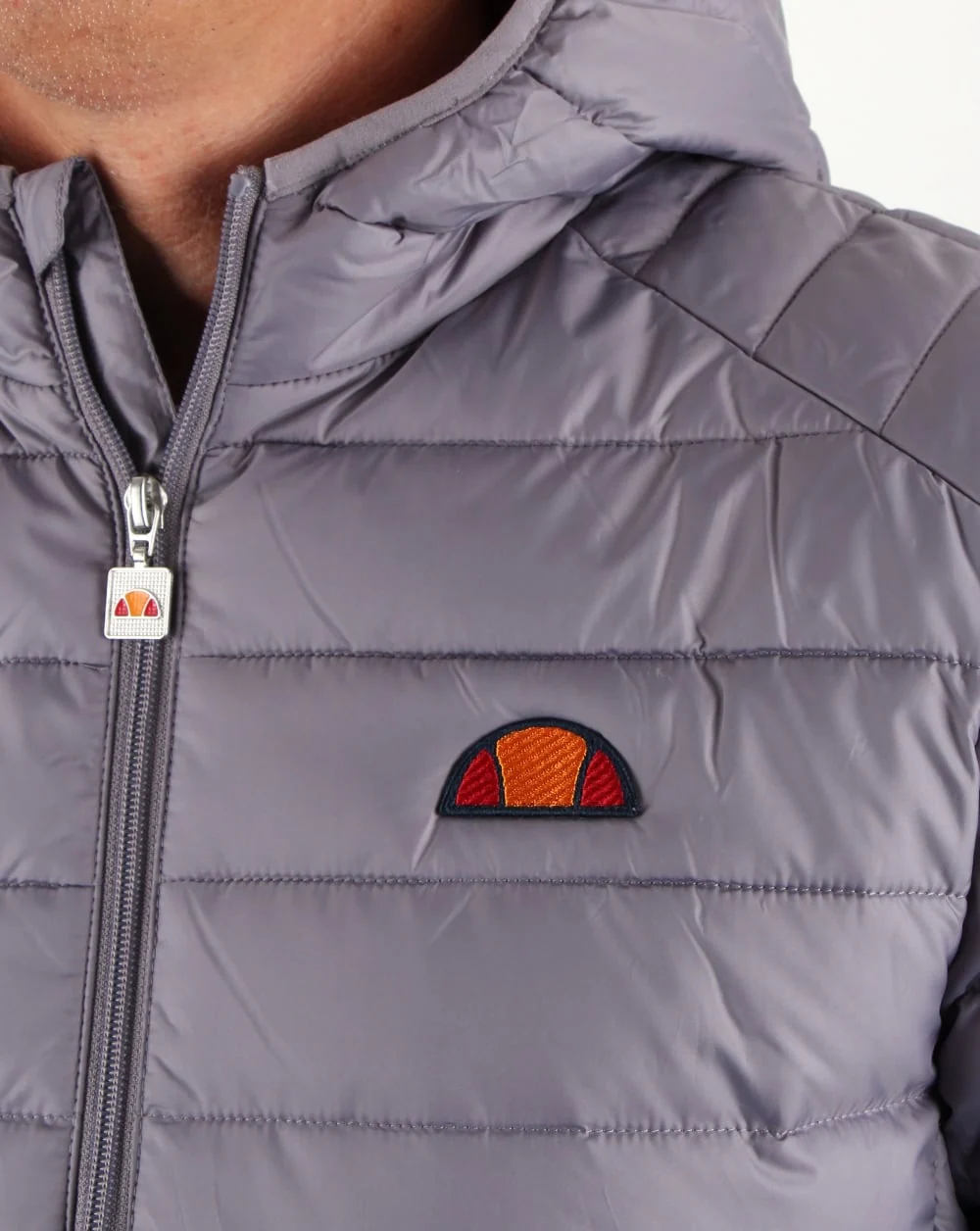 Ellesse Lombardy Jacket Minimal Grey - Image 4