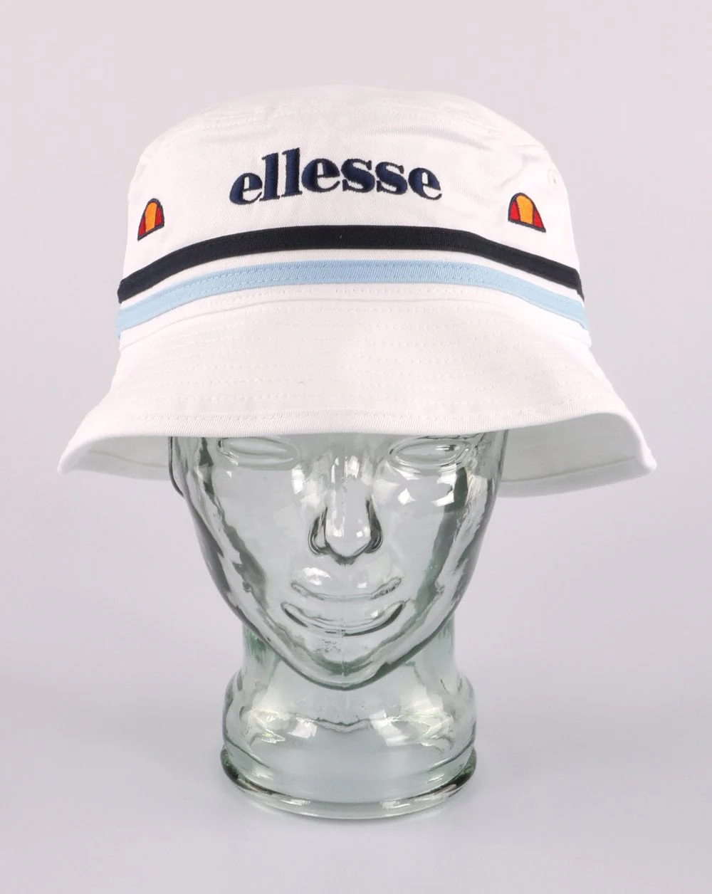 Ellesse Lorenzo Bucket Hat White/Navy/Sky Blue - Image 2