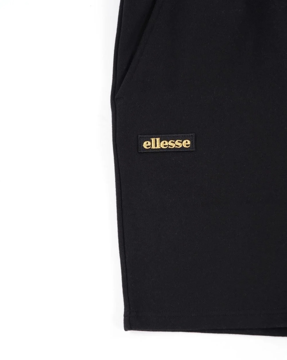 Ellesse Lounge Casual Shorts Black/Gold - Image 2