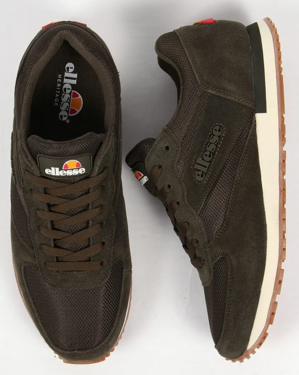 Ellesse LS110 Trainers Khaki/Gum - Image 2