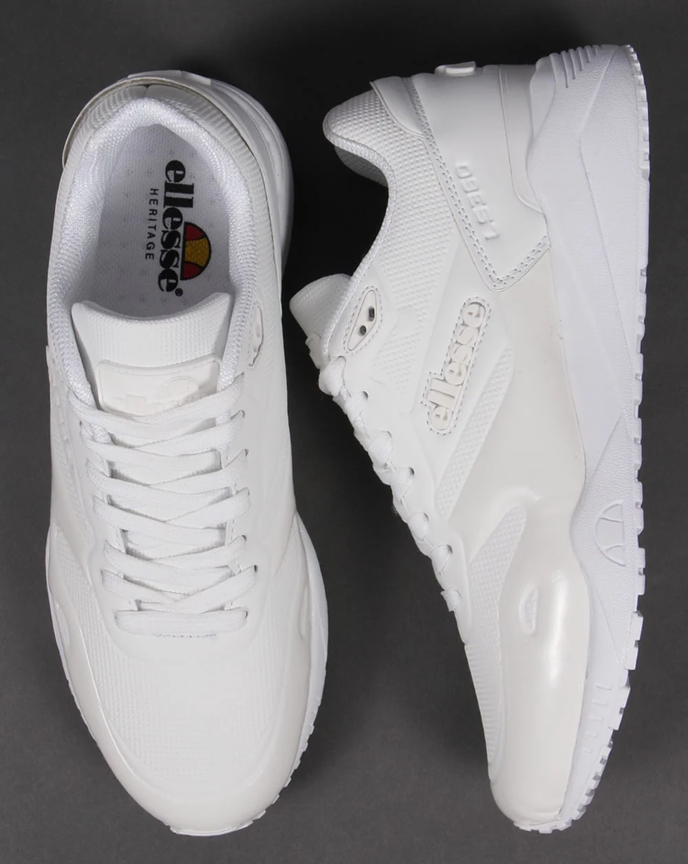 Ellesse LS360 Trainers Triple White - Image 2