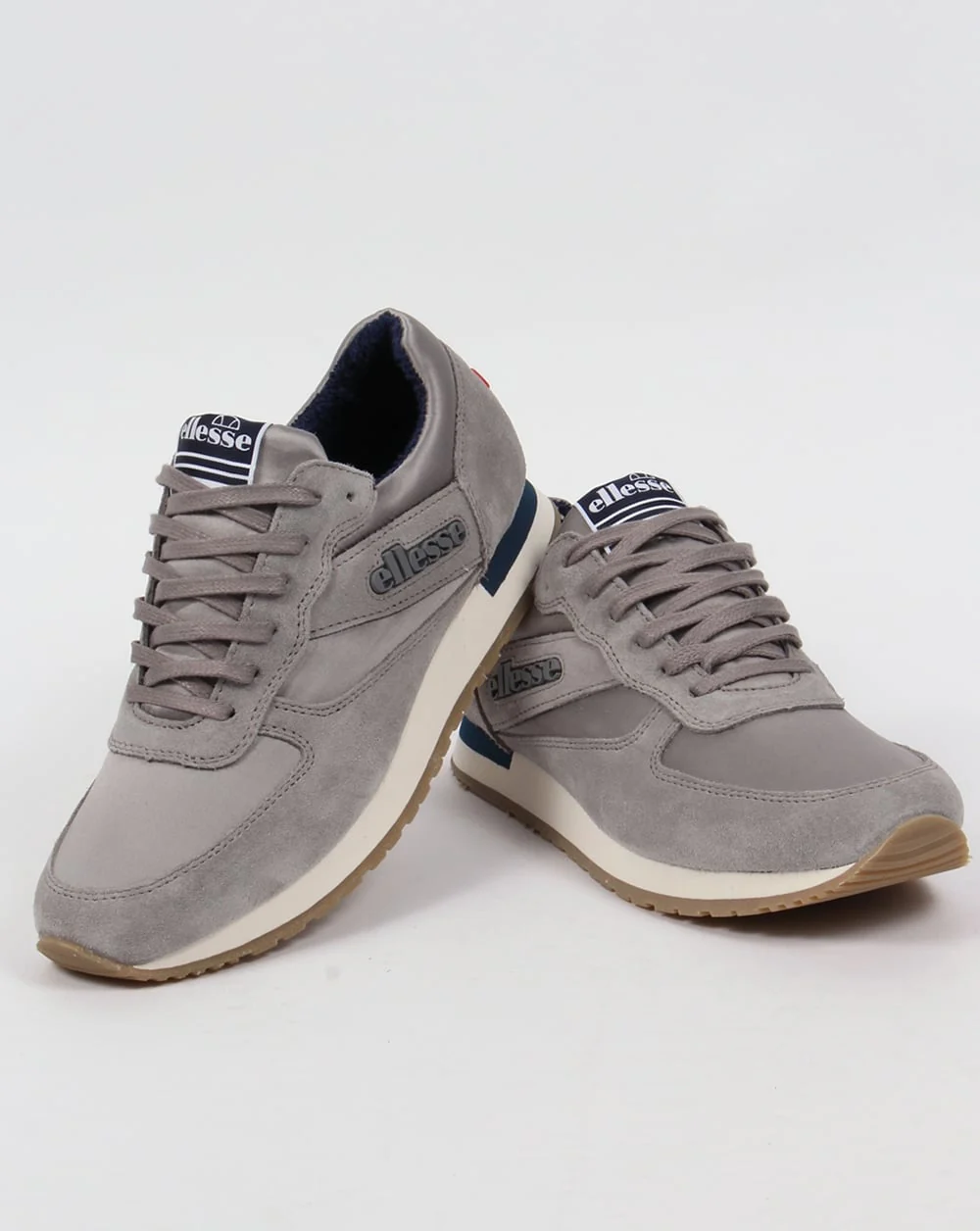 Ellesse LS747 Runner Trainers Grey/Navy - Image 3