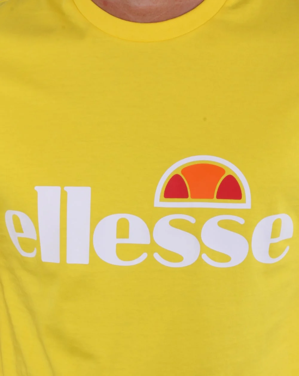 Ellesse Magliore Logo T Shirt Vibrant Yellow - Image 2