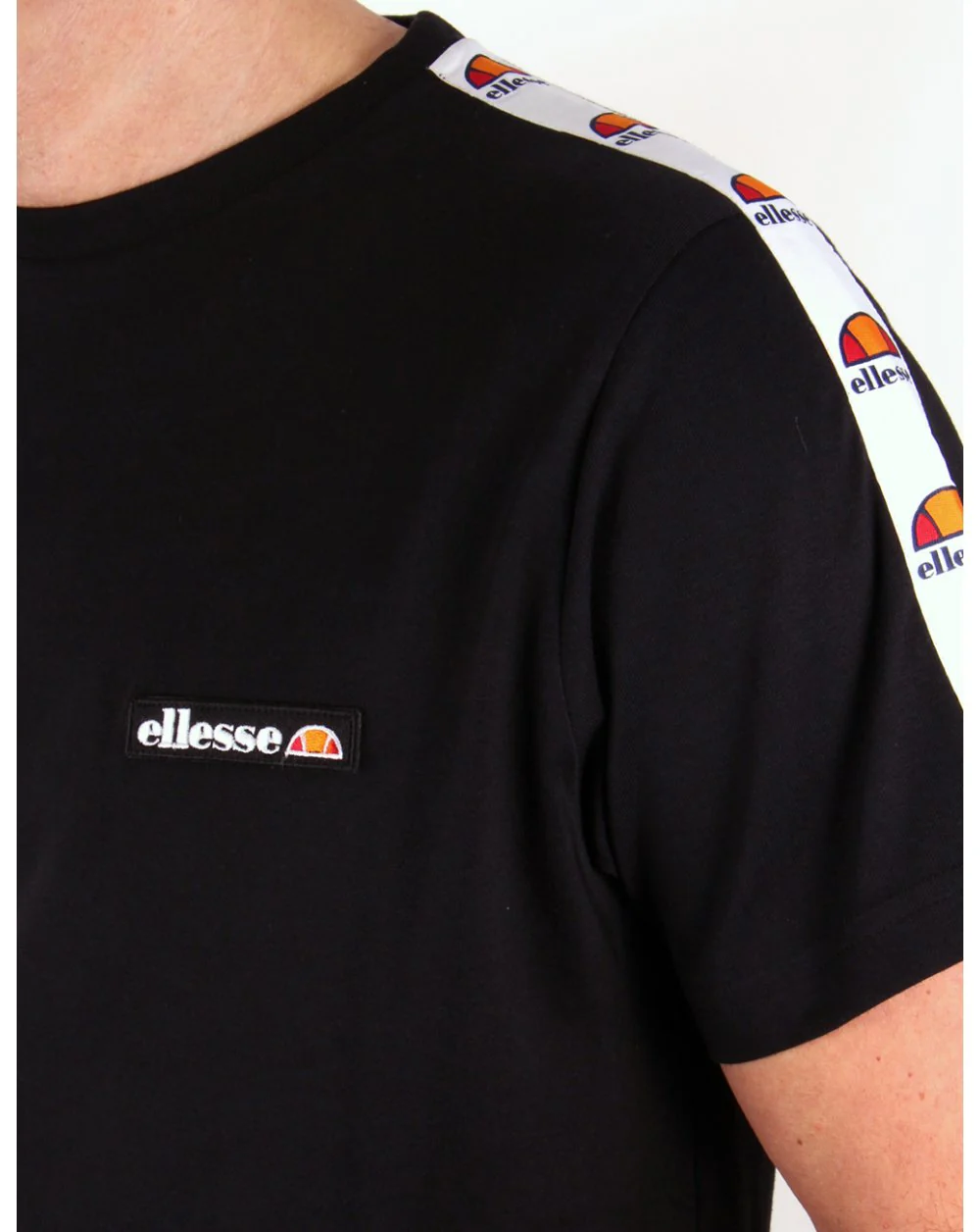 Ellesse Merlo Taping T-shirt Black - Image 3