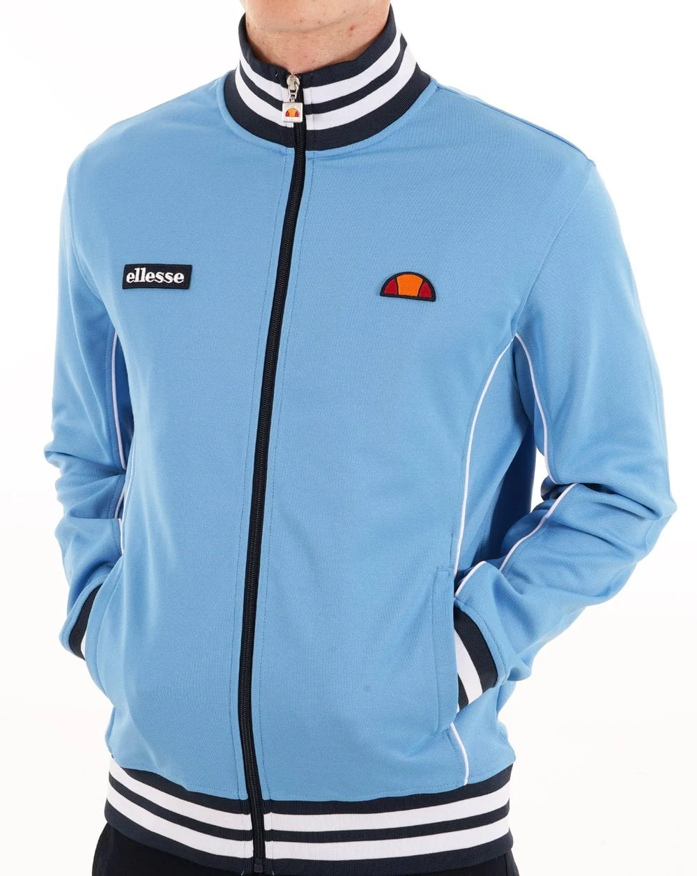 Ellesse Milan Track Top Sky Navy - Image 4