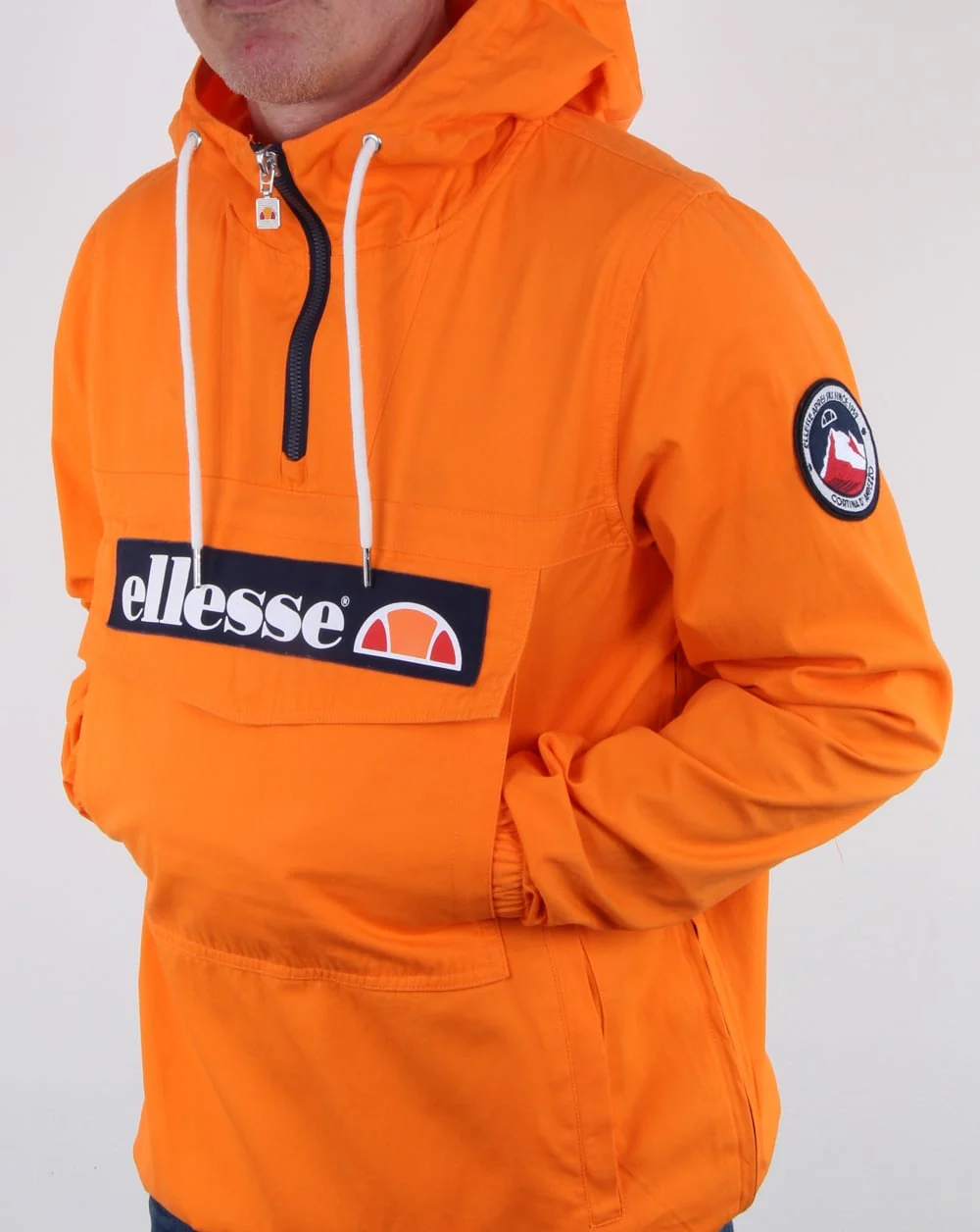 Ellesse Mont Canvas Jacket Orange - Image 4