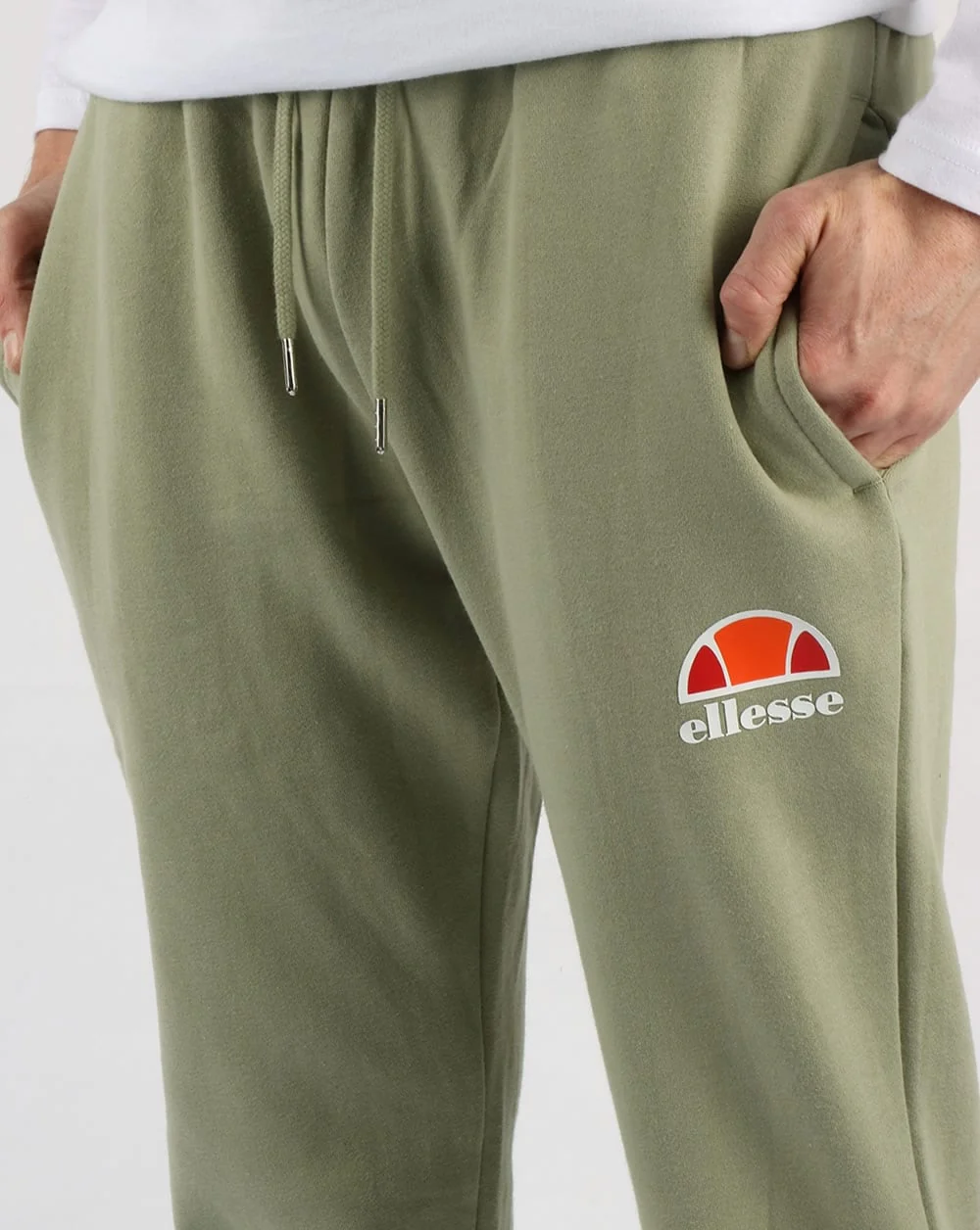 Ellesse Ovest Track Bottoms Seagrass - Image 2