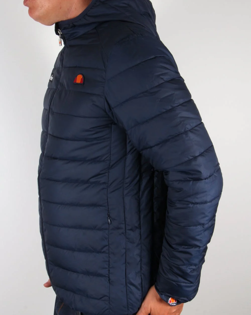 Ellesse Padded Jacket Navy Blue - Image 3