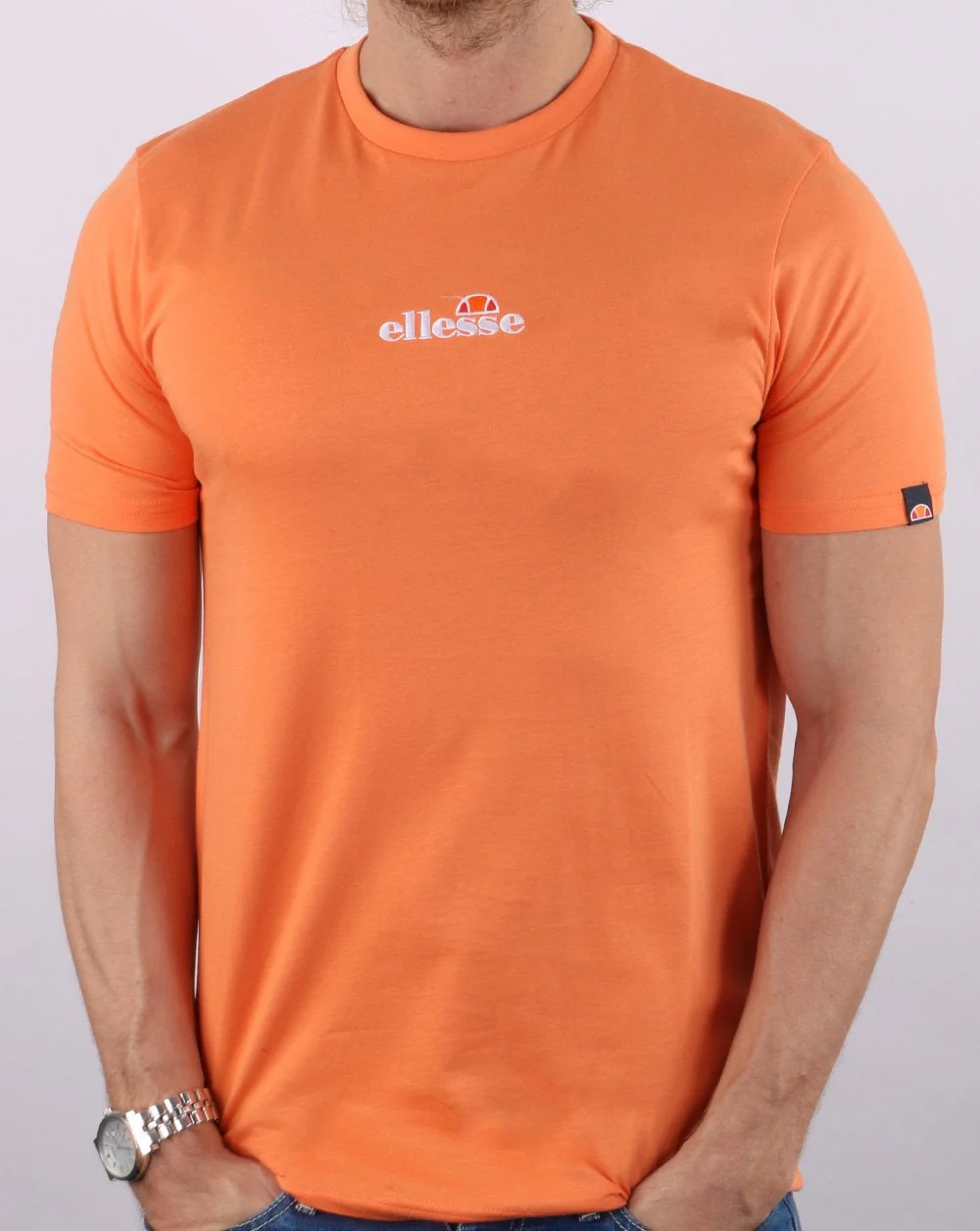 Ellesse Padermo T Shirt Orange - Image 2