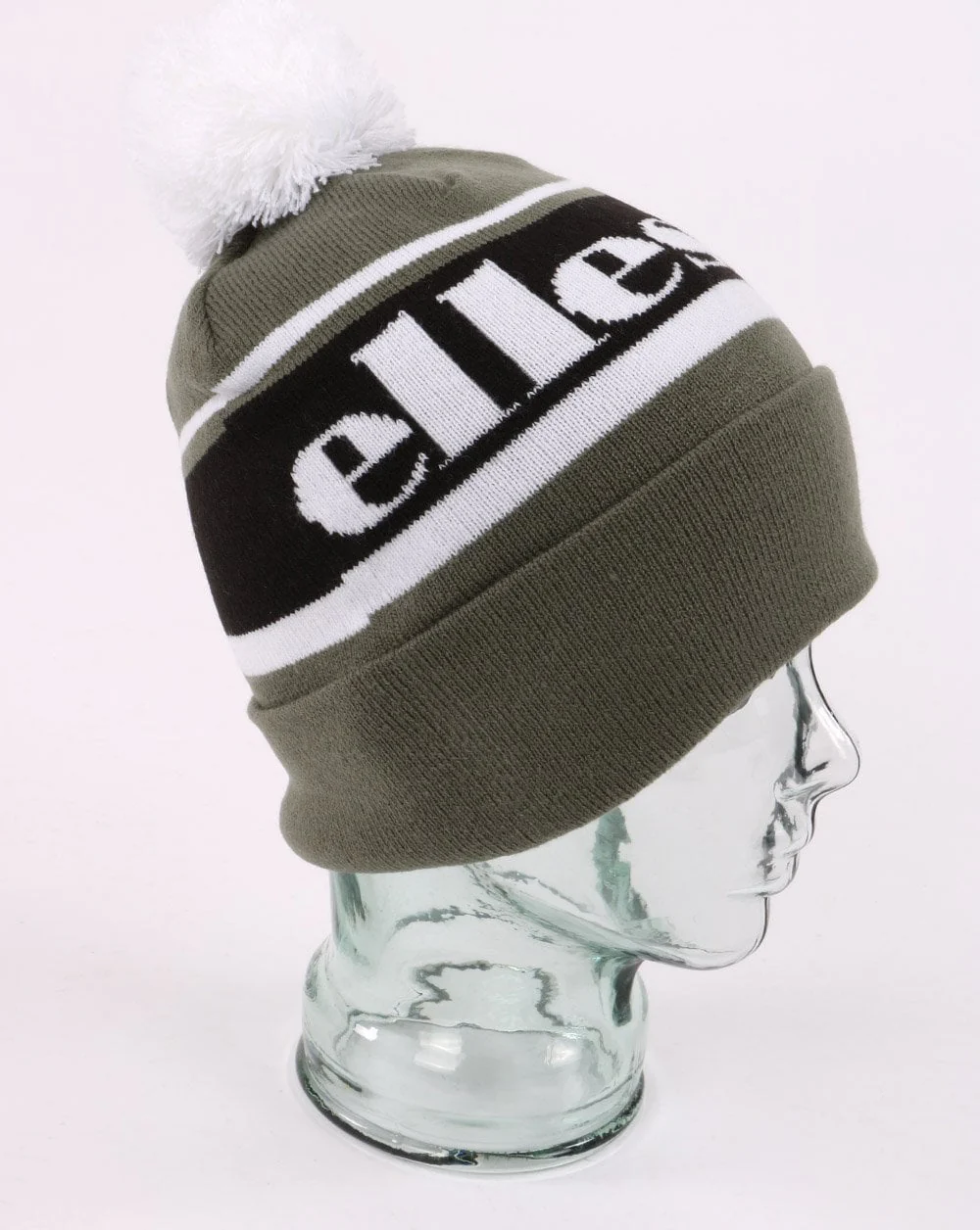 Ellesse Pajo Pom Pom Beanie Dark Green - Image 3
