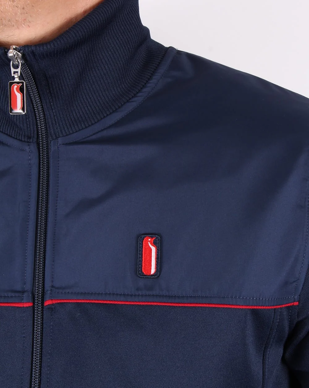 Ellesse Penguin Andalo Track Top Navy - Image 2