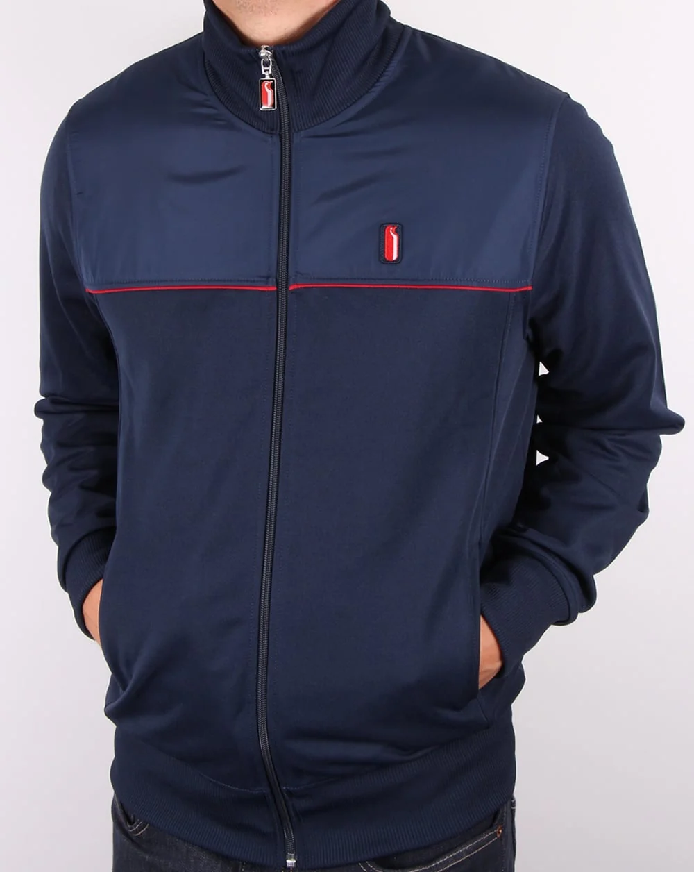 Ellesse Penguin Andalo Track Top Navy - Image 3