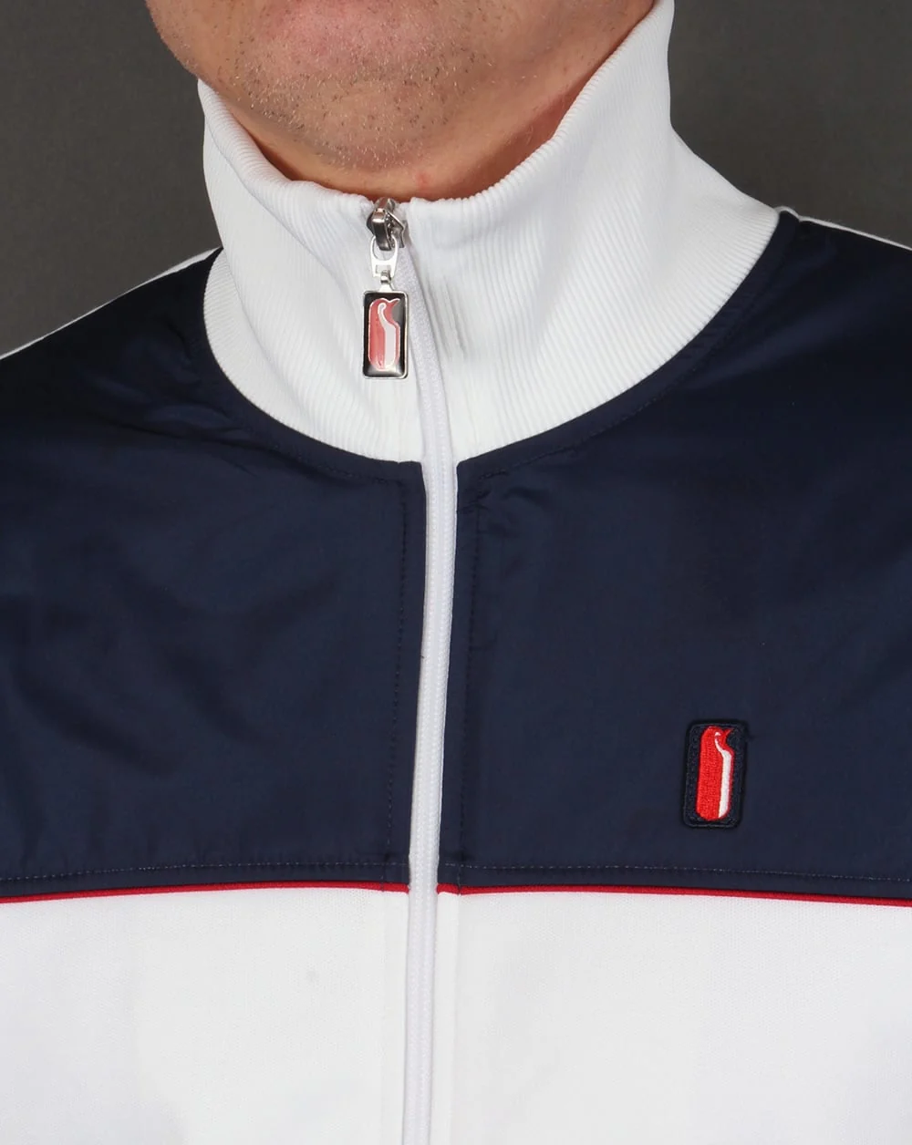 Ellesse Penguin Andalo Track Top White - Image 2