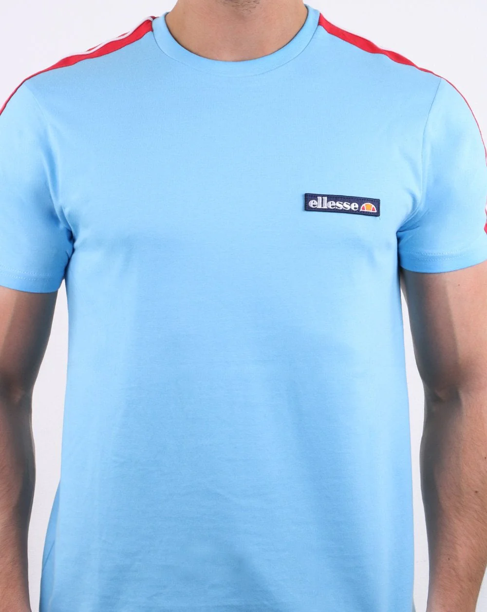 Ellesse Pianto T Shirt Light Blue - Image 4