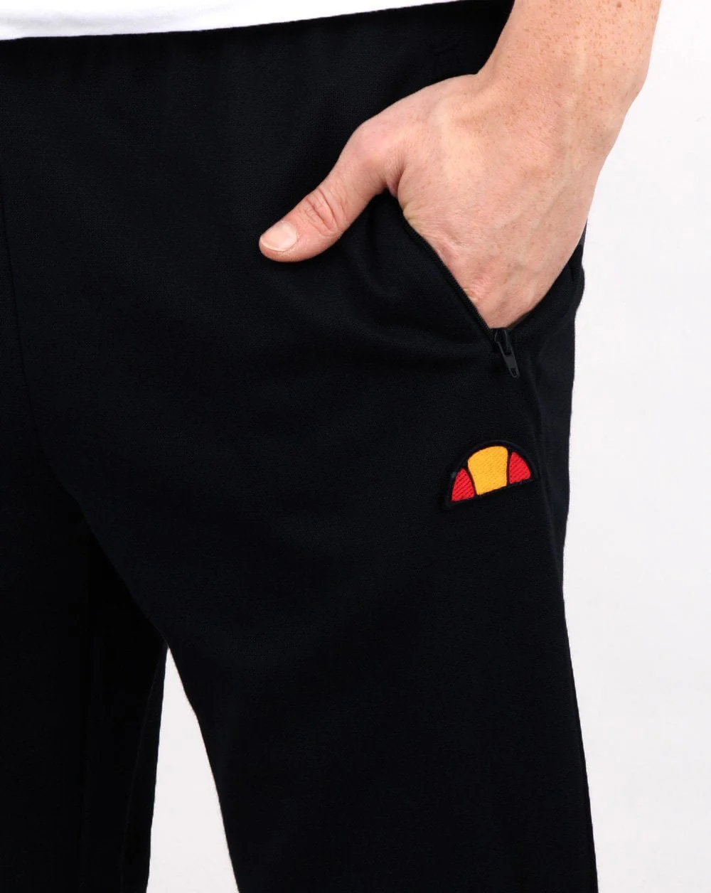 Ellesse Rimini Poly Track Pants Black - Image 2
