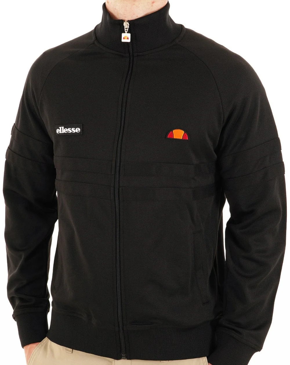 Ellesse Rimini Track Top Black Mono - Image 2