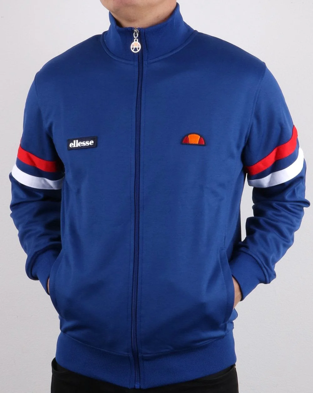 Ellesse Roma Track Top Blue - Image 3