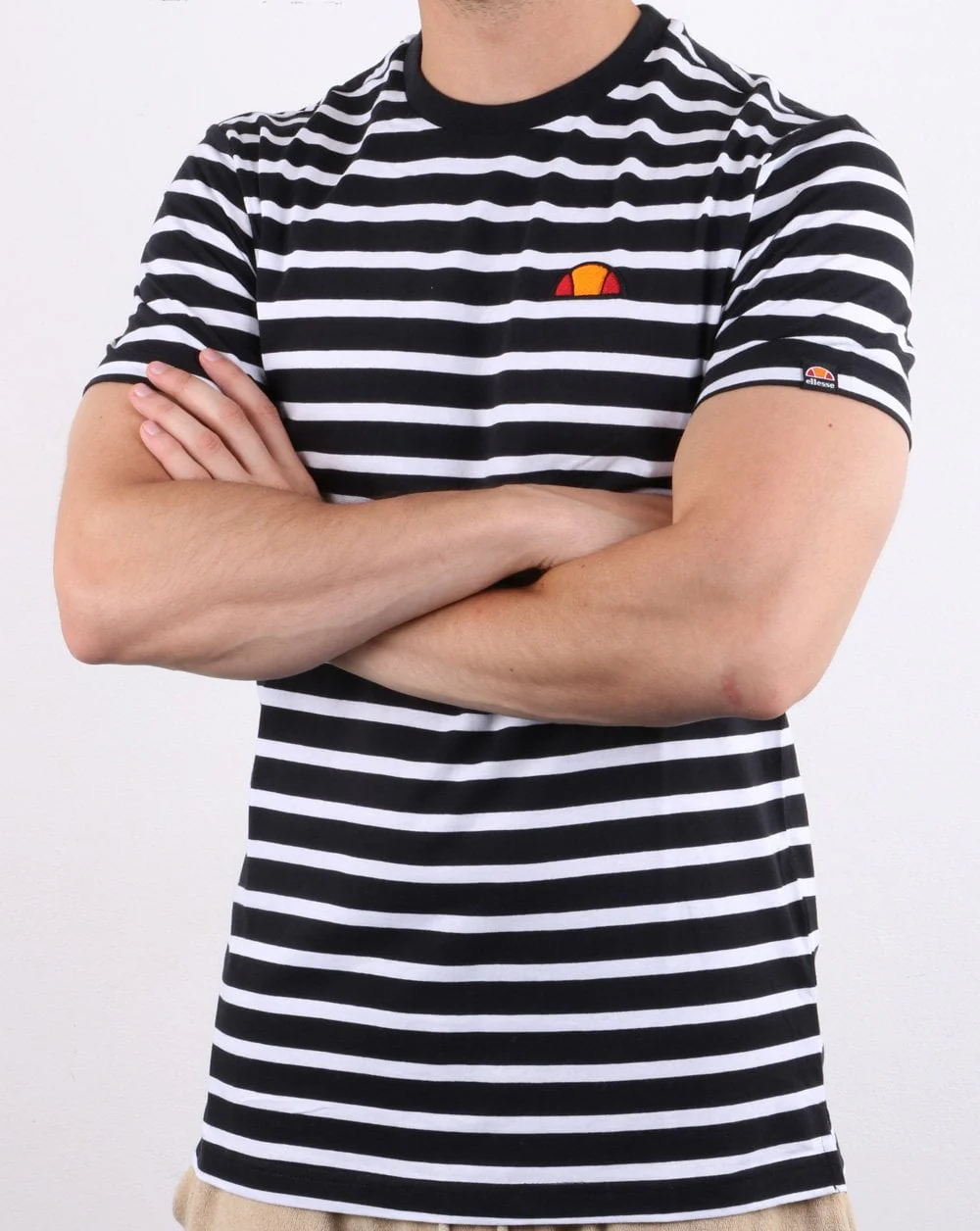 Ellesse Sailo T Shirt Black/white - Image 3