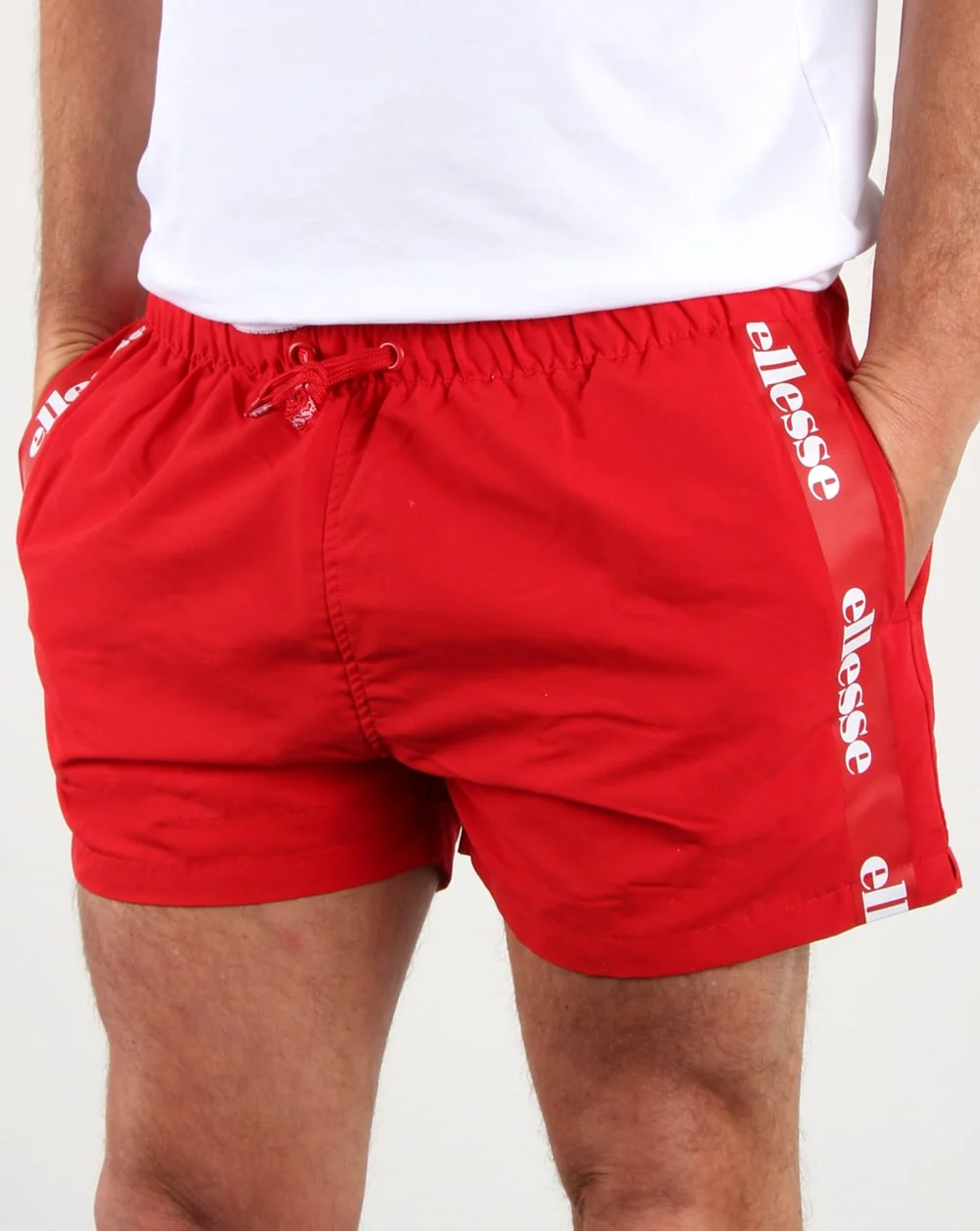 Ellesse Scorfano Swim Shorts Red - Image 2