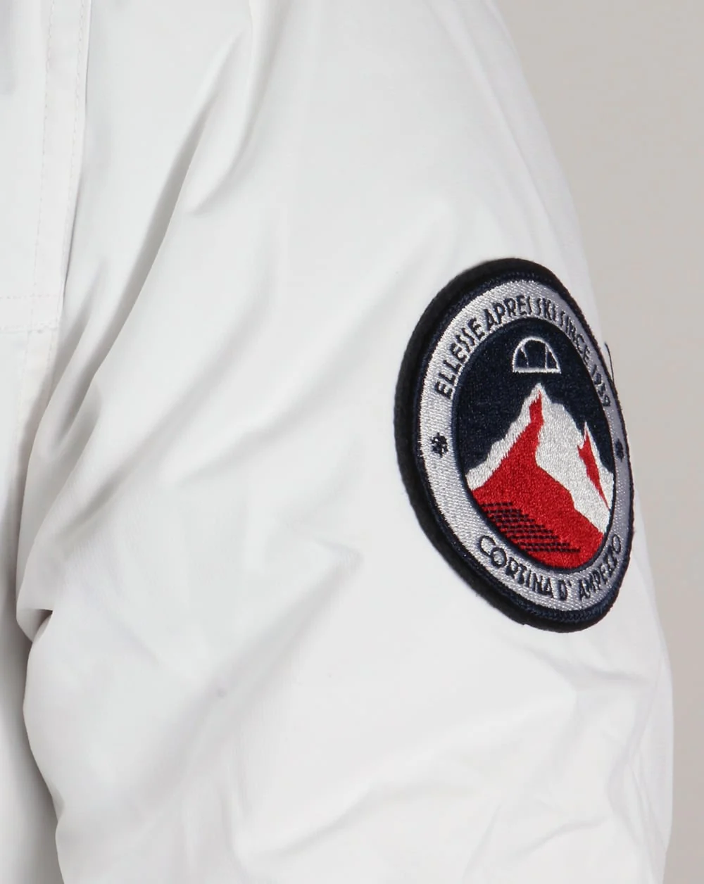 Ellesse Ski Style Parka Jacket Ice White - Image 3