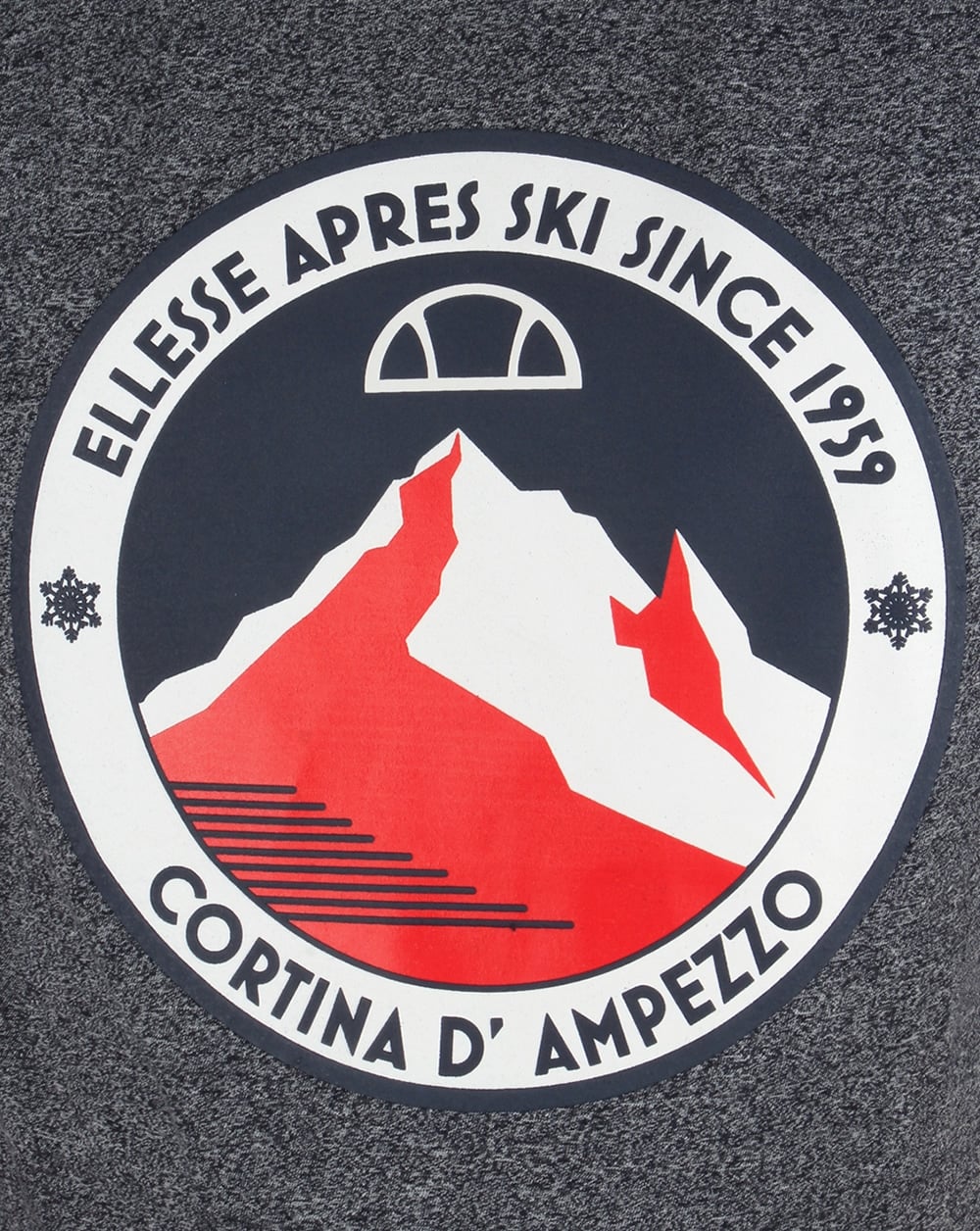 Ellesse Ski-Time T-shirt Navy Marl - Image 2
