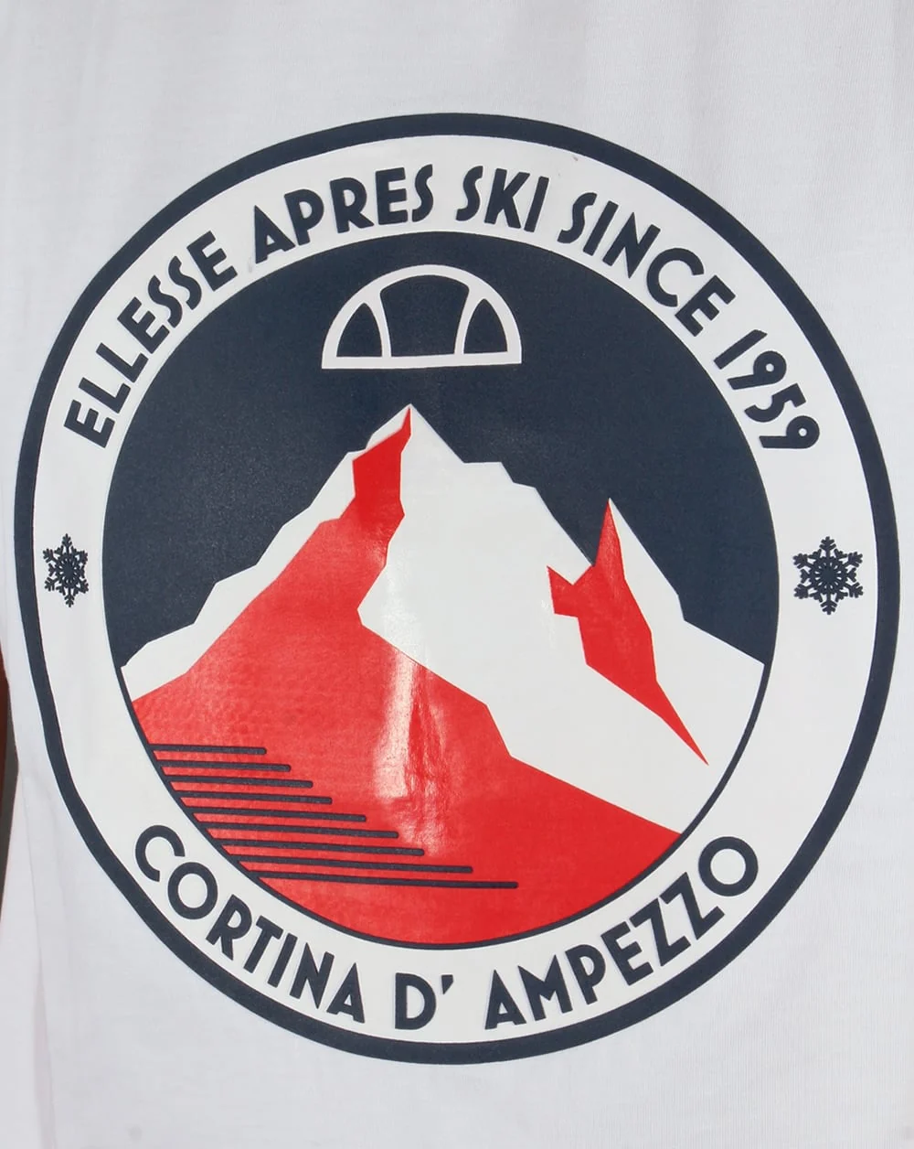 Ellesse Ski-Time T-shirt White - Image 2