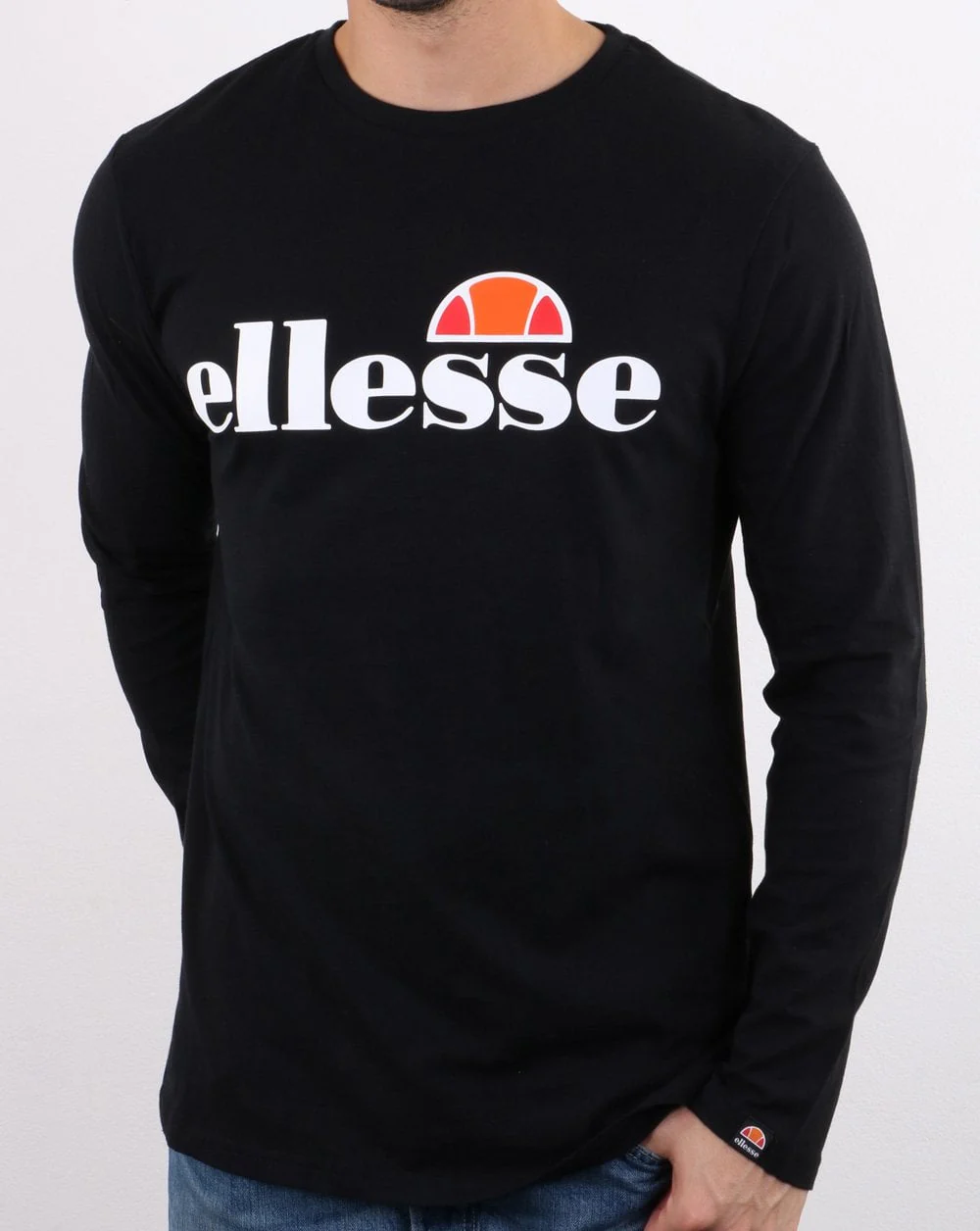 Ellesse SL Grazie Long Sleeve T Shirt Black - Image 2