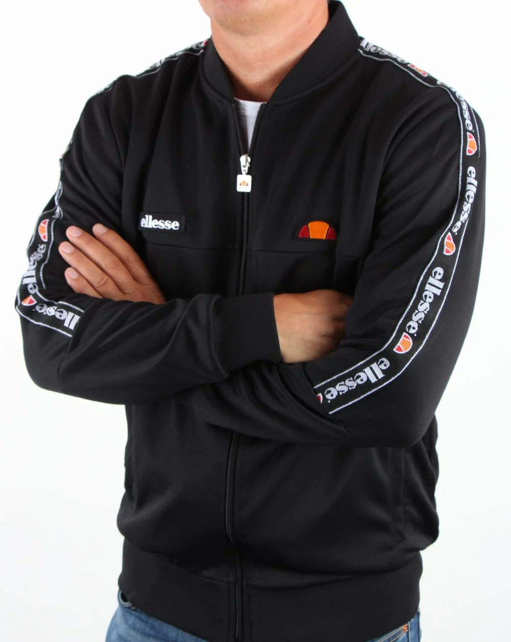 Ellesse Squad Track Top Black - Image 2