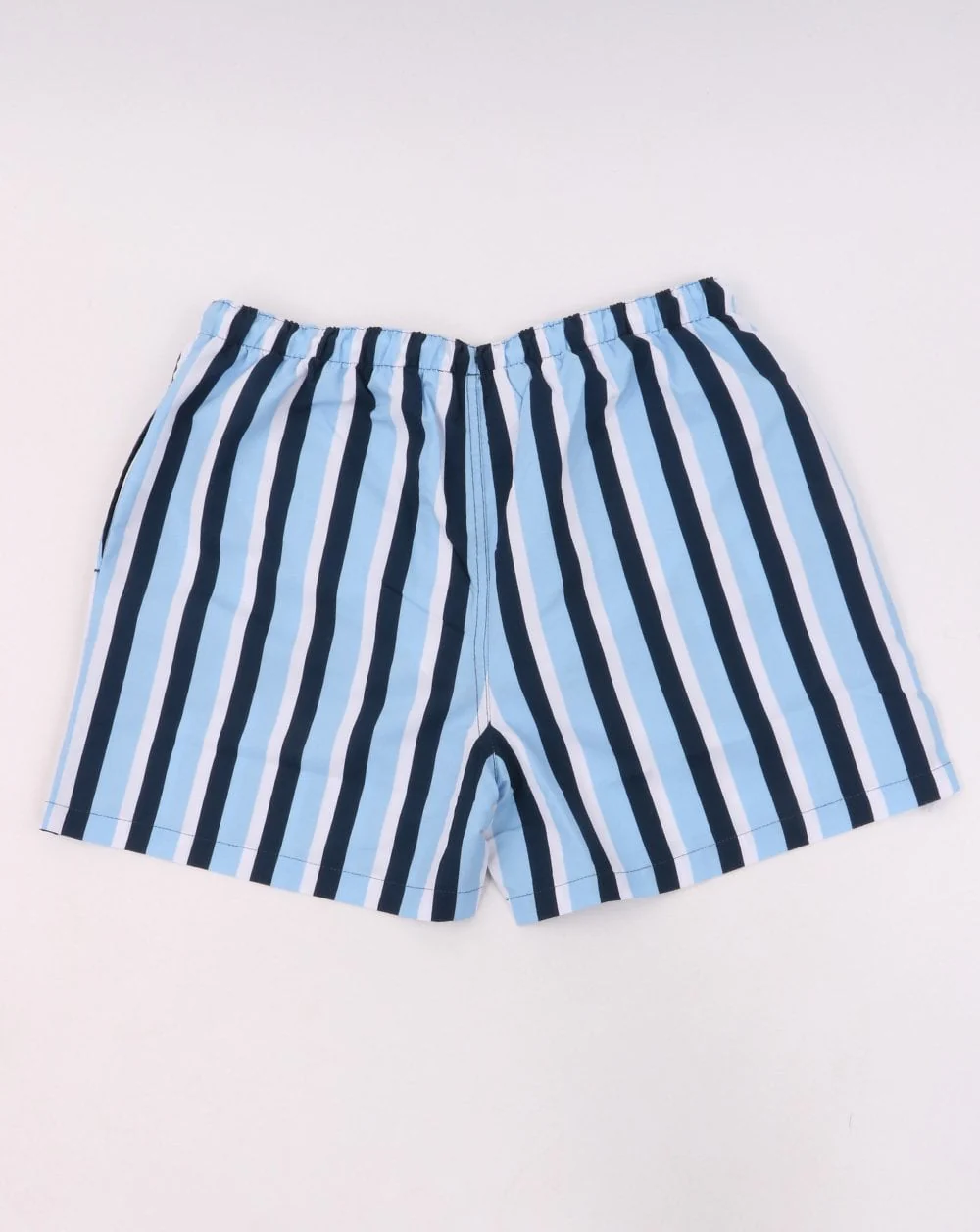 Ellesse Striped Swim Shorts Navy/light Blue - Image 2
