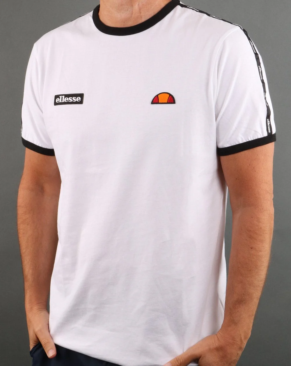Ellesse Taping T Shirt White