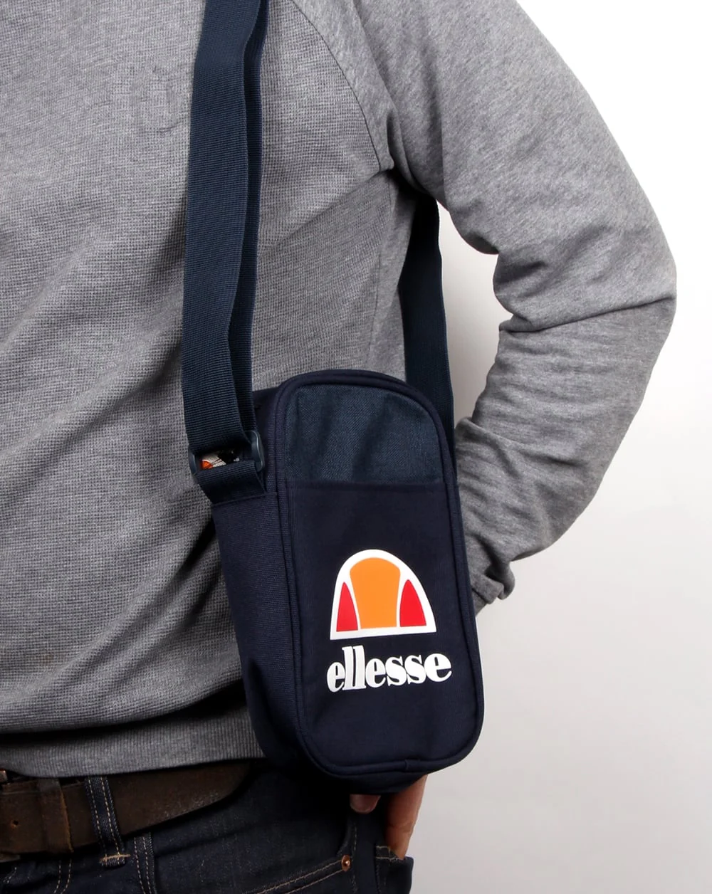 Ellesse Temporale Small Items Bag Navy/navy Marl - Image 2