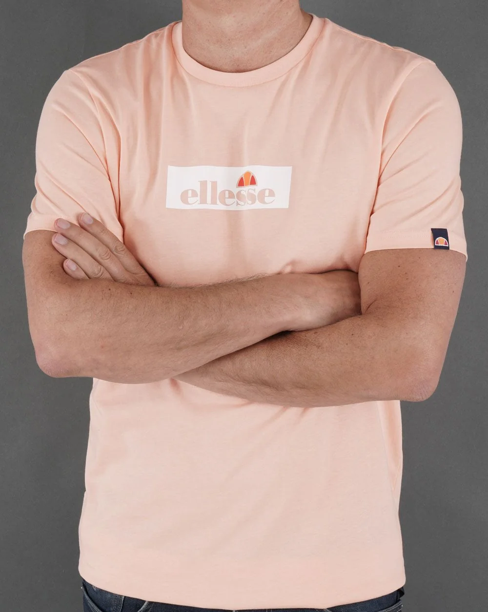 Ellesse Tilanis T Shirt Peach - Image 3