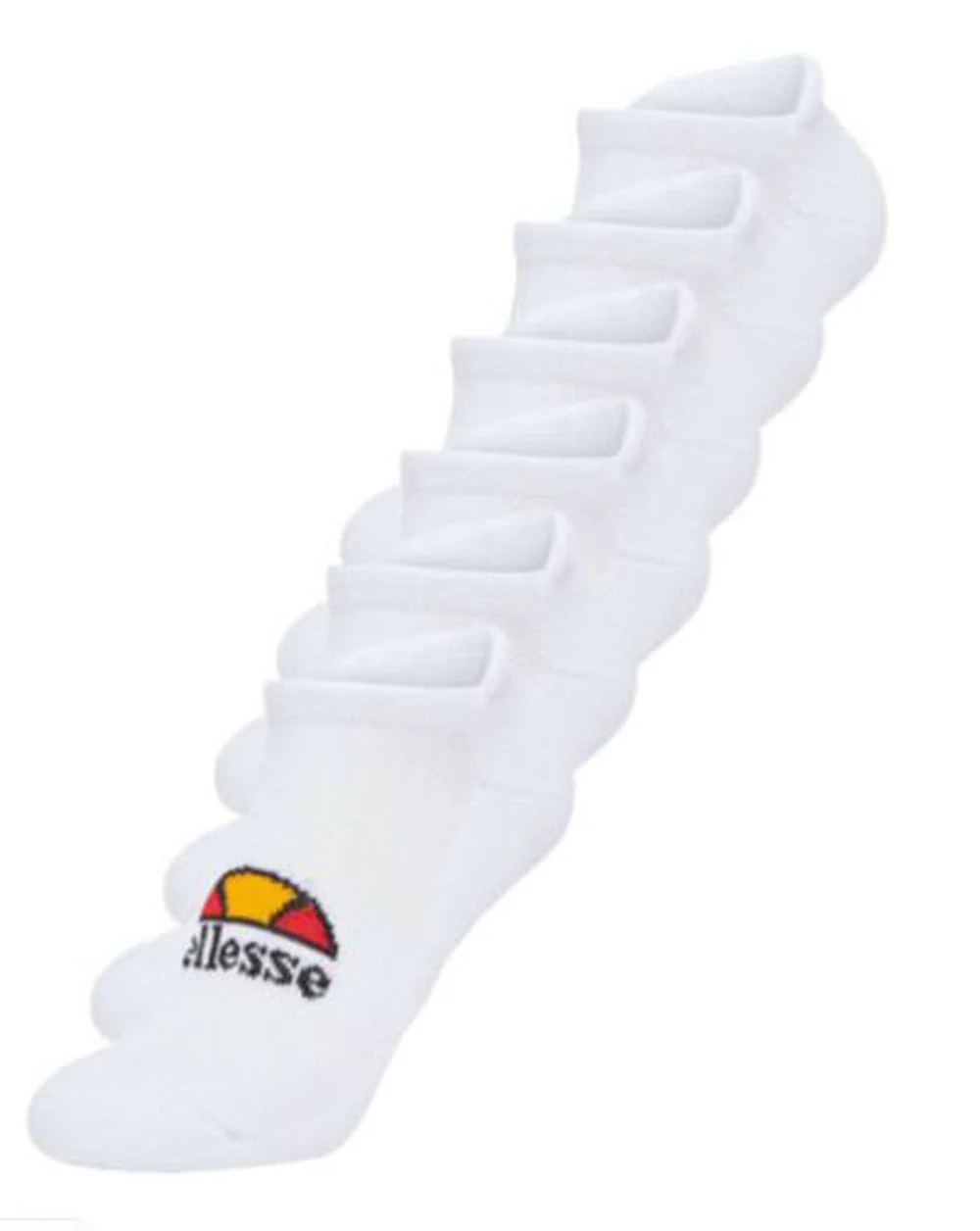 Ellesse Trainer Socks 3 Pack White - Image 2