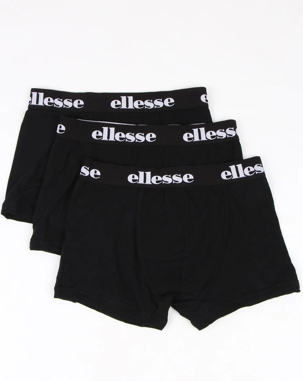 Ellesse Triple Pack Boxers Black - Image 2