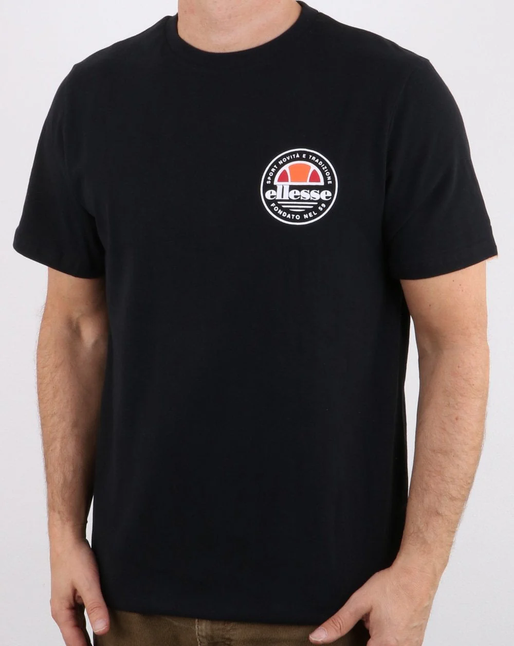 Ellesse Vinza T Shirt Black - Image 2