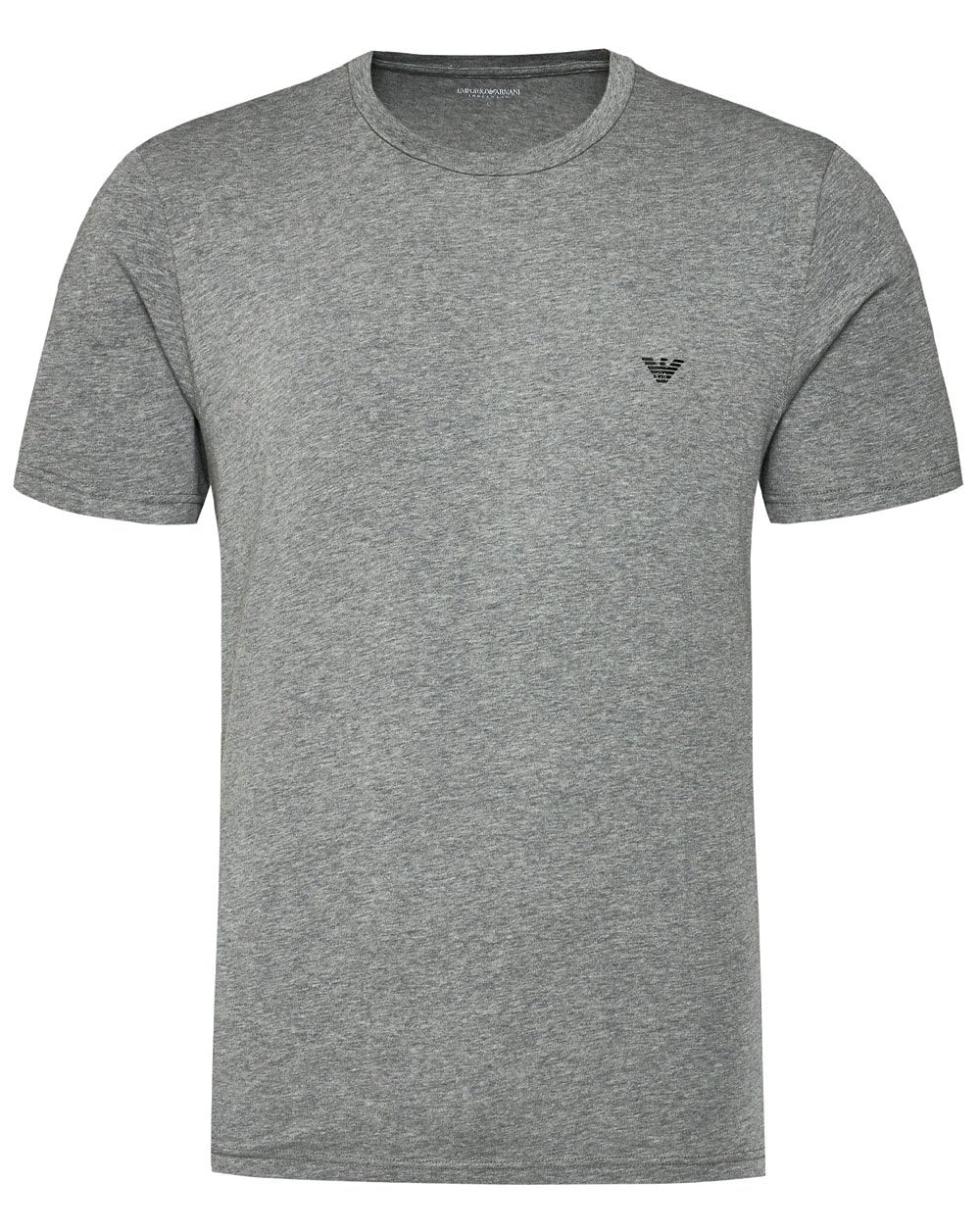 Emporio Armani 2 Pack T Shirts White/Grey - Image 2